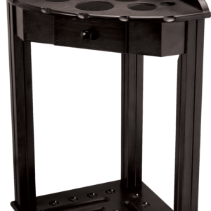 Deluxe 8 Cue Floor Rack w/ Drawer - Midnight Deluxe 8 Cue Floor Rack w/ Drawer - Midnight